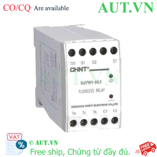 Ảnh của Rơ le mực nước CHINT NJYW1-NL1 (220V/380V) - Điều khiển 2 mức, Truyền xa 1km, Chuẩn CE