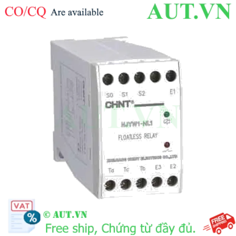 Ảnh của Rơ le mực nước CHINT NJYW1-NL1 (220V/380V) - Điều khiển 2 mức, Truyền xa 1km, Chuẩn CE