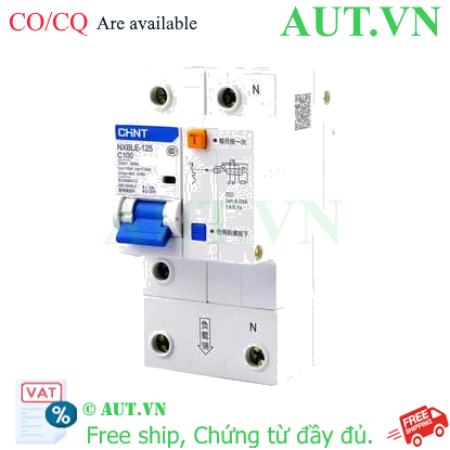 Ảnh của RCBO chống rò CHINT NXBLE-125 1P+N C100 30mA 