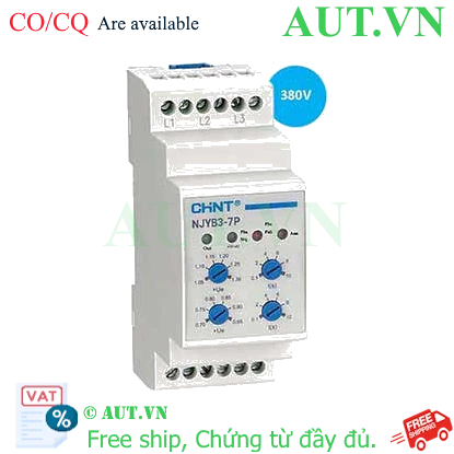 Ảnh của Rơ le bảo vệ CHINT NJYB3-7P AC380V 