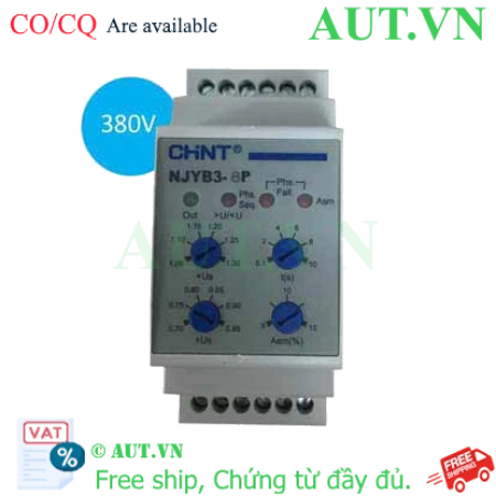 Ảnh của Rơ le bảo vệ CHINT NJYB3-8P AC380V 