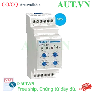Ảnh của Rơ le bảo vệ CHINT NJYB3-6P AC380V 