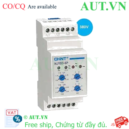 Ảnh của Rơ le bảo vệ CHINT NJYB3-6P AC380V 