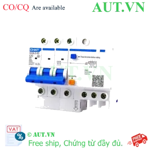 Ảnh của Cầu dao chống rò RCBO CHINT NXBLE-63 3P C50 30mA 6kA 