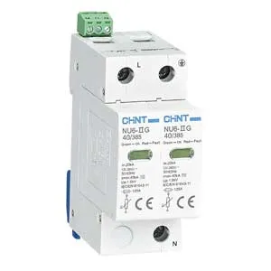 Ảnh của Chống sét lan truyền CHINT NU6-II G 40kA/385V 2P 