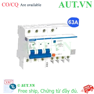 Ảnh của Cầu dao chống rò RCBO CHINT NXBLE-63 3P+N C63 30mA 6kA 