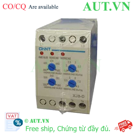 Ảnh của XJ3-D AC380V Rơ le bảo vệ Chint, 3 pha, 50Hz, 380VAC