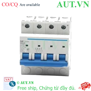 Ảnh của CB tép CHINT NB1-63DC 4P C63A DC1000V 6kA 
