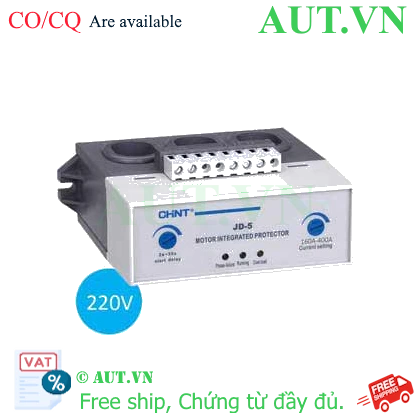 Ảnh của Rơ le bảo vệ motor CHINT JD-5 160A-400A AC220V 