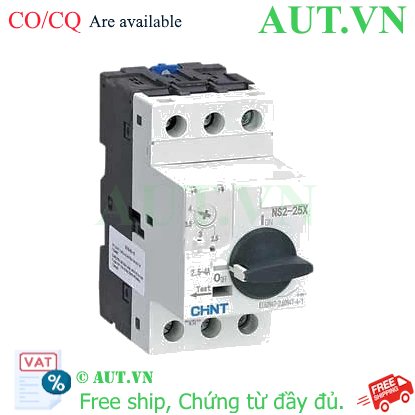 Ảnh của Bộ khởi động động cơ CHINT NS2-25X 2.5-4A 