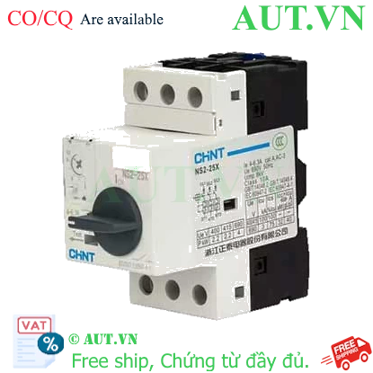 Ảnh của Bộ khởi động động cơ CHINT NS2-25X 4-6.3A 