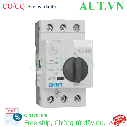 Ảnh của Motor starter | NS2-25X 13-18A chint, giao hàng tận nơi