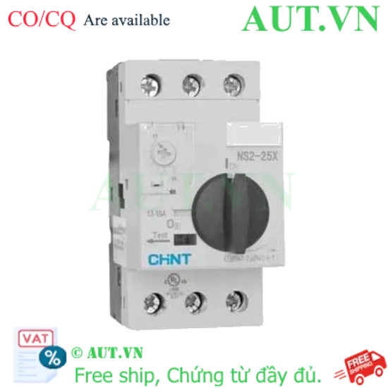 Ảnh của Motor starter | NS2-25X 13-18A chint, giao hàng tận nơi