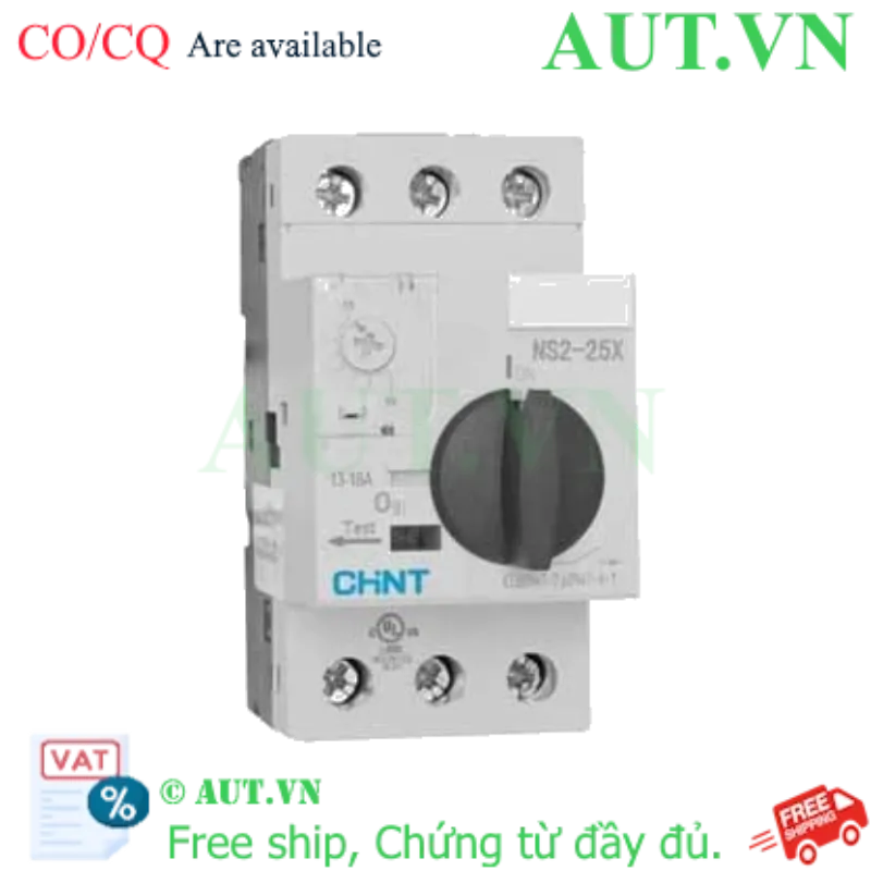 Ảnh của Motor starter | NS2-25X 13-18A chint, giao hàng tận nơi