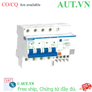 Ảnh của Át chống dòng rò CHINT NXBLE-32 4P C20 30mA 6kA 