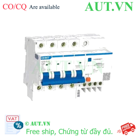 Ảnh của Át chống dòng rò CHINT NXBLE-32 4P C20 30mA 6kA 