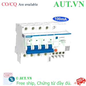 Ảnh của Át chống dòng rò CHINT NXBLE-32 4P C25 100mA 6kA 