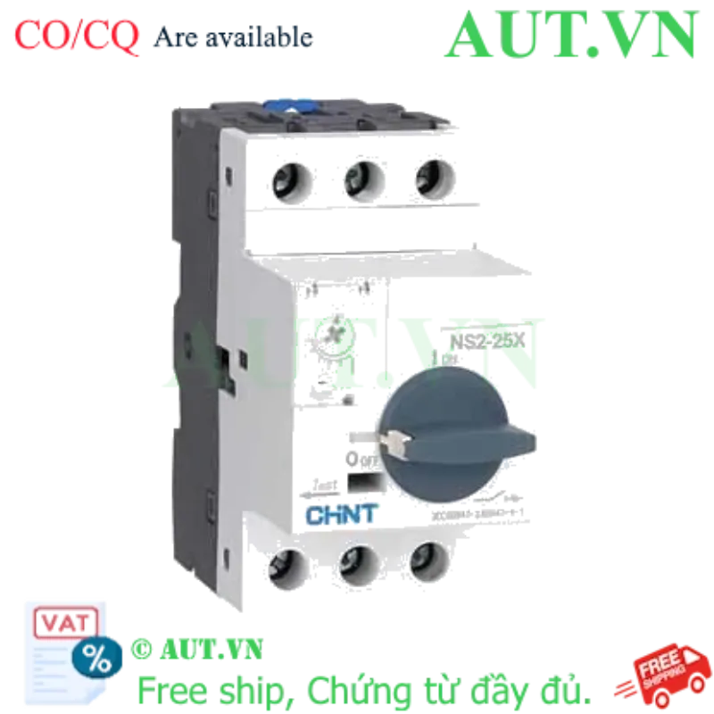 Ảnh của Bộ khởi động động cơ CHINT NS2-25X 0.4-0.63A 