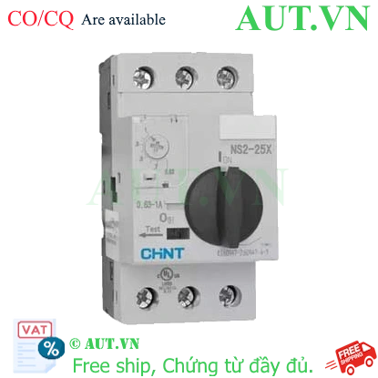 Ảnh của Bộ khởi động động cơ CHINT NS2-25X 0.63-1A 