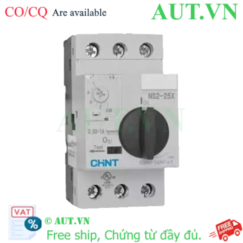 Ảnh của Bộ khởi động động cơ CHINT NS2-25X 0.63-1A 