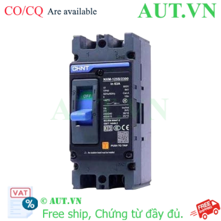 Ảnh của Áp tô mát khối CHINT NXM-125S/2300 63A 