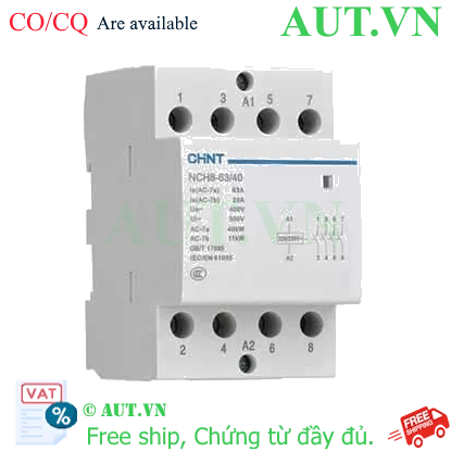 Ảnh của Khởi động từ 20-63A CHINT NCH8-63/40 220/230V 