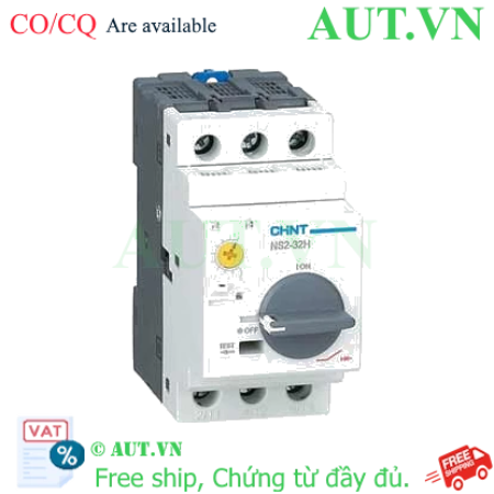 Ảnh của Bộ bảo vệ động cơ CHINT NS2-32H (0.1-0.16A) | Chống quá tải, Ngắn mạch, Chính hãng