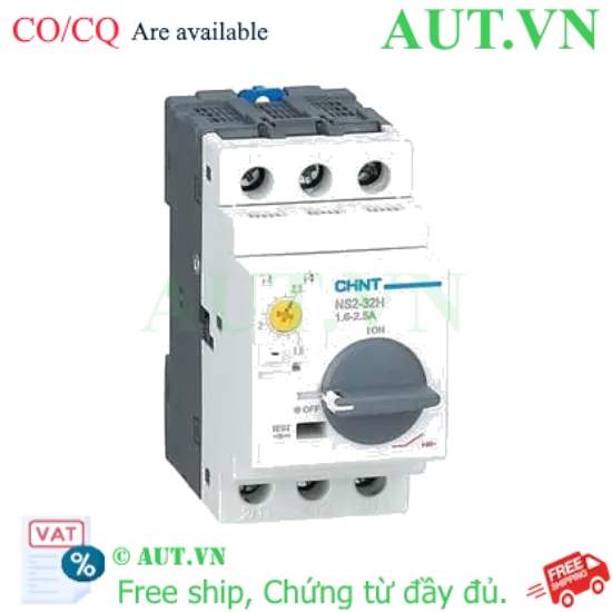 Ảnh của Bộ khởi động động cơ CHINT NS2-32H 1.6-2.5A 