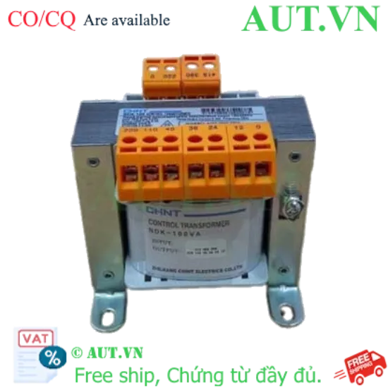 Ảnh của Máy biến áp hạ thế CHINT NDK-100VA IEC (415/380/220-220/110/48/36/24/12) 
