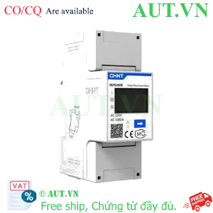 Ảnh của Đồng hồ đo điện thông minh một pha CHINT DDSU666 220V 5(80)A E 2P(no RS485) 