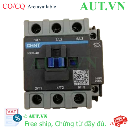 Ảnh của Khởi động từ điều khiển động cơ xoay chiều CHINT NXC-40 380V 50/60Hz 
