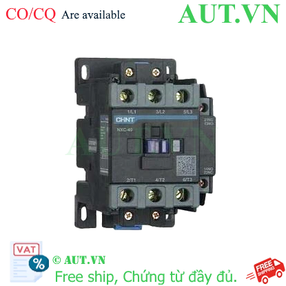 Ảnh của Khởi động từ điều khiển động cơ xoay chiều CHINT NXC-40 220V 50/60Hz 