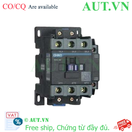 Ảnh của Khởi động từ điều khiển động cơ xoay chiều CHINT NXC-40 220V 50/60Hz 