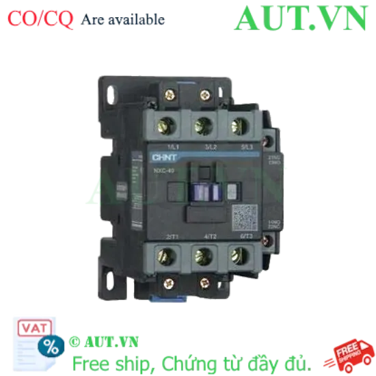 Ảnh của Khởi động từ điều khiển động cơ xoay chiều CHINT NXC-40 220V 50/60Hz 
