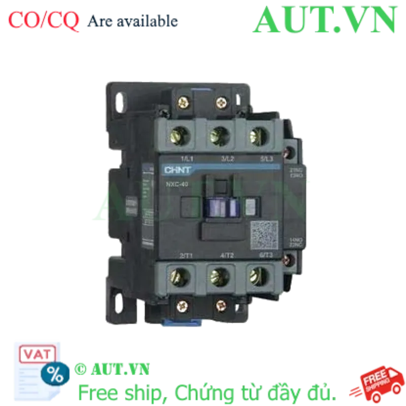 Ảnh của Khởi động từ điều khiển động cơ xoay chiều CHINT NXC-40 220V 50/60Hz 