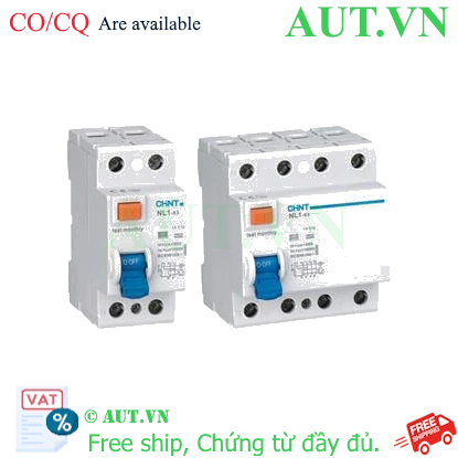 Ảnh của Aptomat chống giật CHINT NL1-63 4P 40A 100mA AC 6kA 