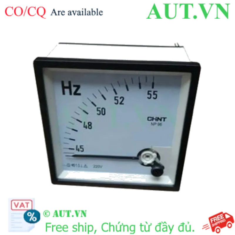 Ảnh của Đồng hồ đo tần số tương tự CHINT NP96-Hz 45-65Hz 220V 