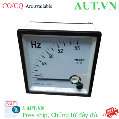 Ảnh của Đồng hồ đo tần số tương tự CHINT NP96-Hz 55-65Hz 220V 