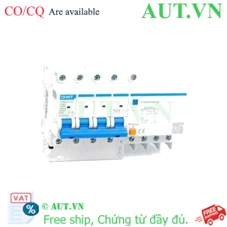 Ảnh của Cầu dao chống rò RCBO CHINT NXBLE-63 4P C50 30mA 6kA 