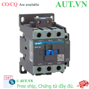 Ảnh của Công tắc tơ CHINT NXC-50 220V 50/60Hz, 3NO, 1NO+1NC