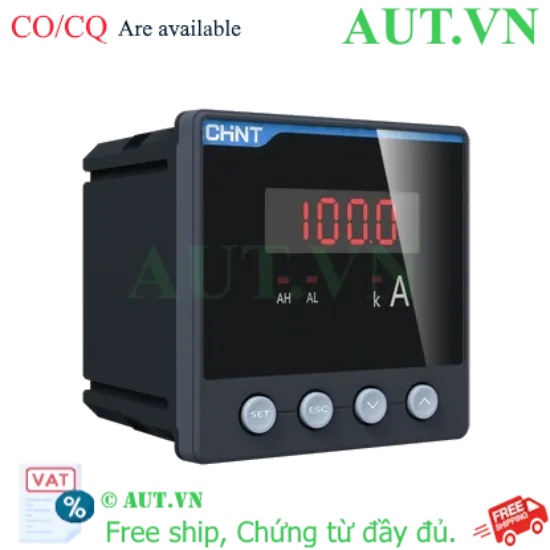 Ảnh của Ampe kế điện tử 1P CHINT PA666-2 *A/5A 
