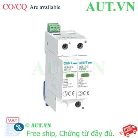 Ảnh của Chống sét lan truyền CHINT NU6-II G 65kA/320V 2P 