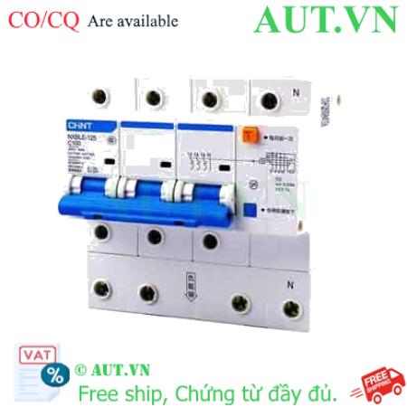Ảnh của RCBO chống rò CHINT NXBLE-125 3P+N C100 30mA 