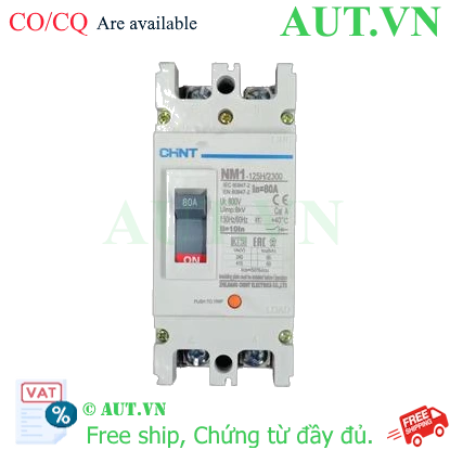 Ảnh của Áp tô mát khối điện áp 415-690VAC CHINT NM1-125H/2300 80A 