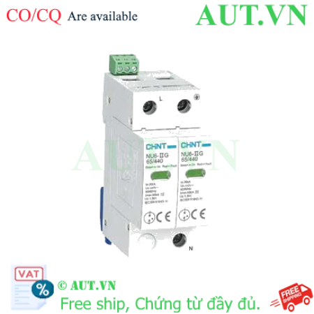 Ảnh của Chống sét lan truyền CHINT NU6-II G 65kA/440V 2P 