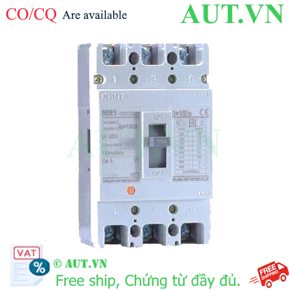 Ảnh của MCCB 3P 100A CHINT NM1-125C/3300 100A, giá tốt