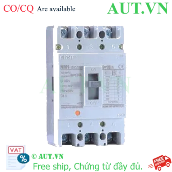 Ảnh của MCCB 3P 100A CHINT NM1-125C/3300 100A, giá tốt