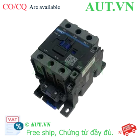 Ảnh của NXC-65 380V 50/60Hz CHINT - Công tắc tơ - 65A - 3P