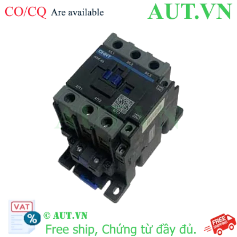 Ảnh của NXC-65 380V 50/60Hz CHINT - Công tắc tơ - 65A - 3P
