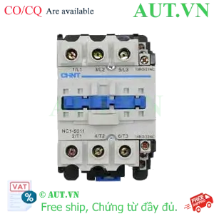 Ảnh của Công tắc tơ 3 pha CHINT NC1-5011 220VAC 50A 22kW 1NO+1NC